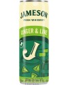 Jameson Ready To Drink Whiskey Ginger & Lime Cocktail 