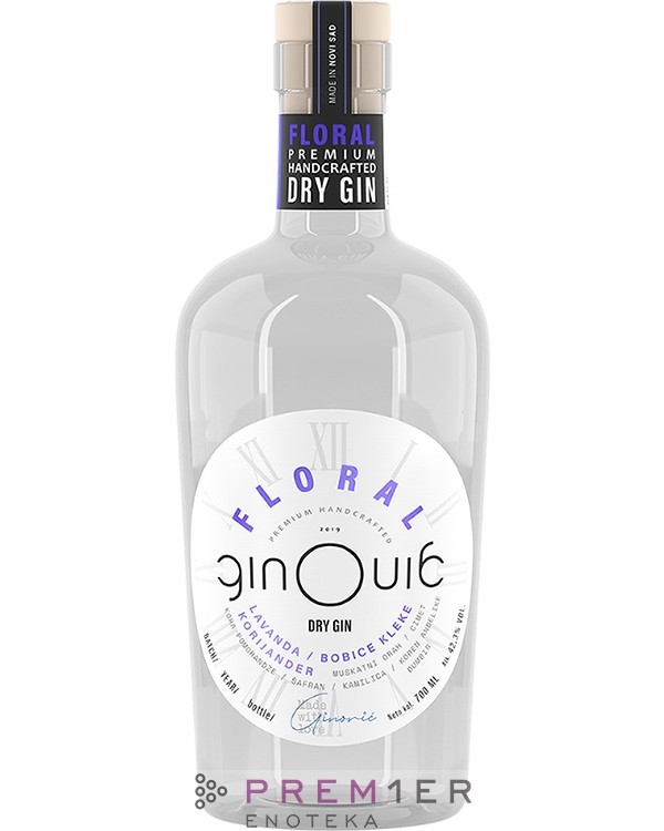 Ginovic Gin Floral Dry Gin 